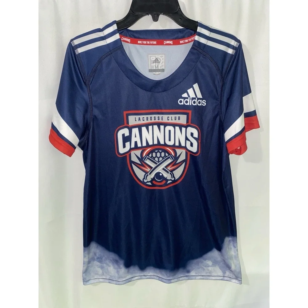 Boston Cannons Lyle Thompson #4 Adidas PLL Professional Lacrosse Jersey Medium